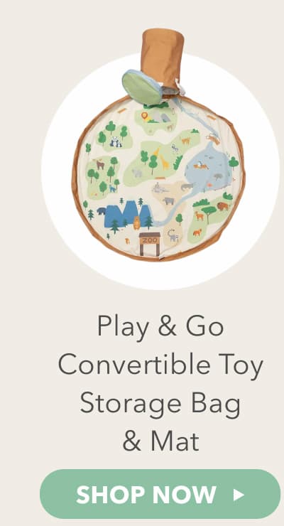 Play & Go Convertible Toy Storage Bag & Mat 