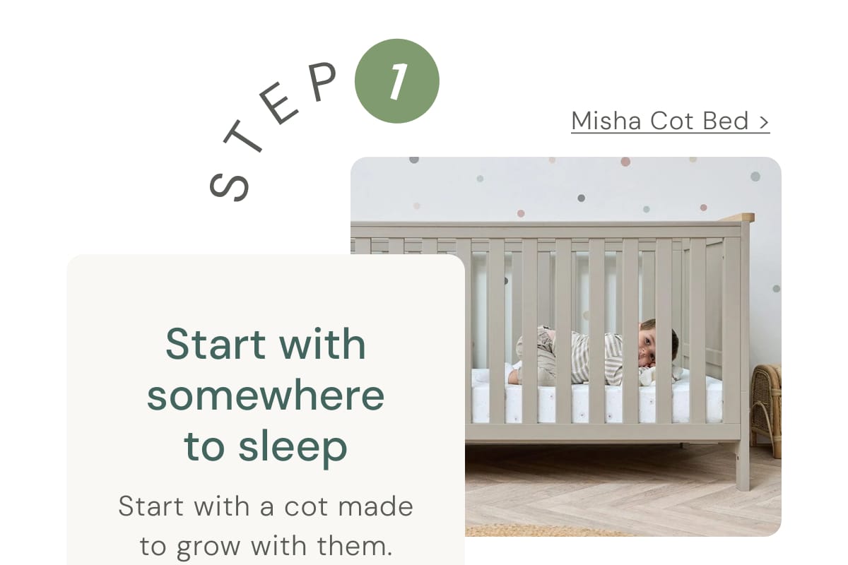 Step 01 - start with somewhere to sleep