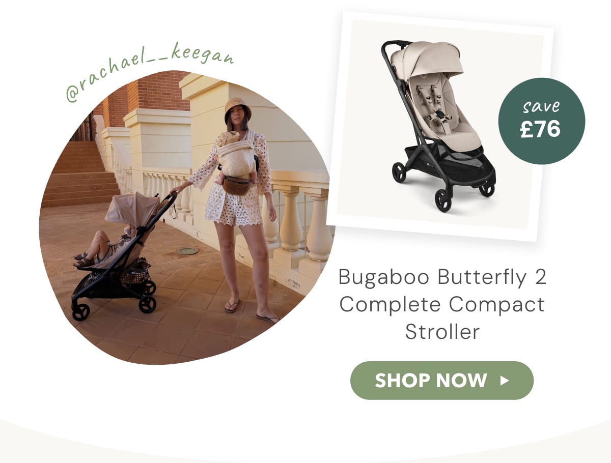@rachael__keegan - Bugaboo Butterfly 2 Complete Compact Stroller