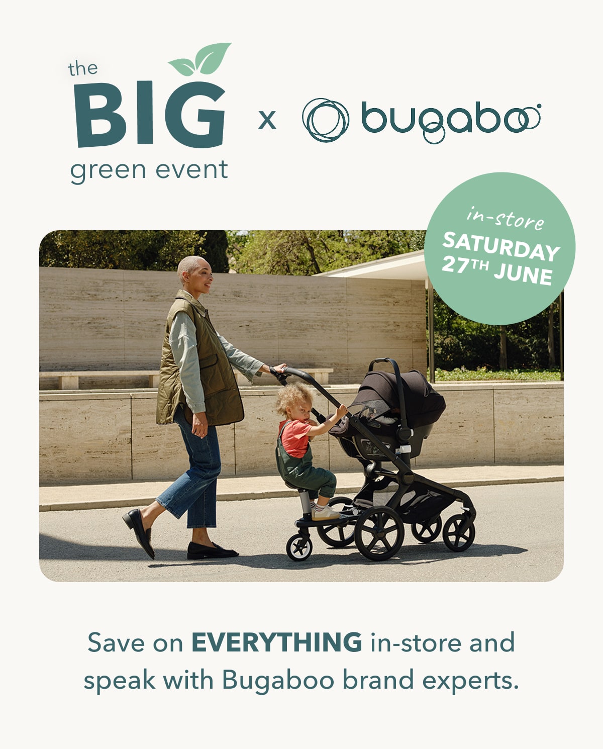 BGE x Bugaboo - in-store event