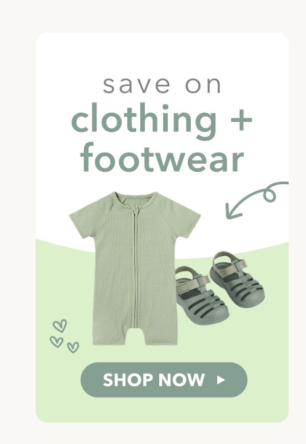 Save on Clothing and Footwear
