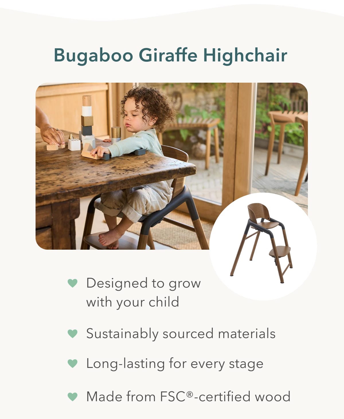 Bugaboo Giraffe Highchair 