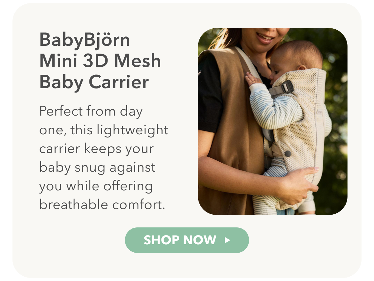 Babybjorn Mini 3D Mesh Baby Carrier