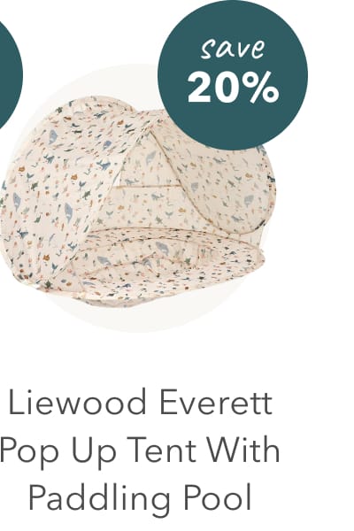 Liewood Everett Pop Up Tent with Paddling Pool 