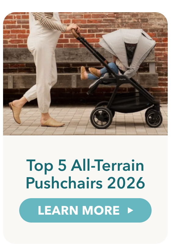 Top 5 all-terrain pushchairs 2026