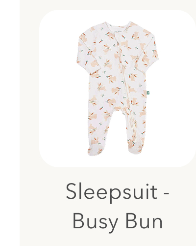 Sleepsuit - Busy Bun