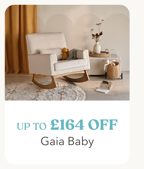 Up to £164 off Gaia Baby