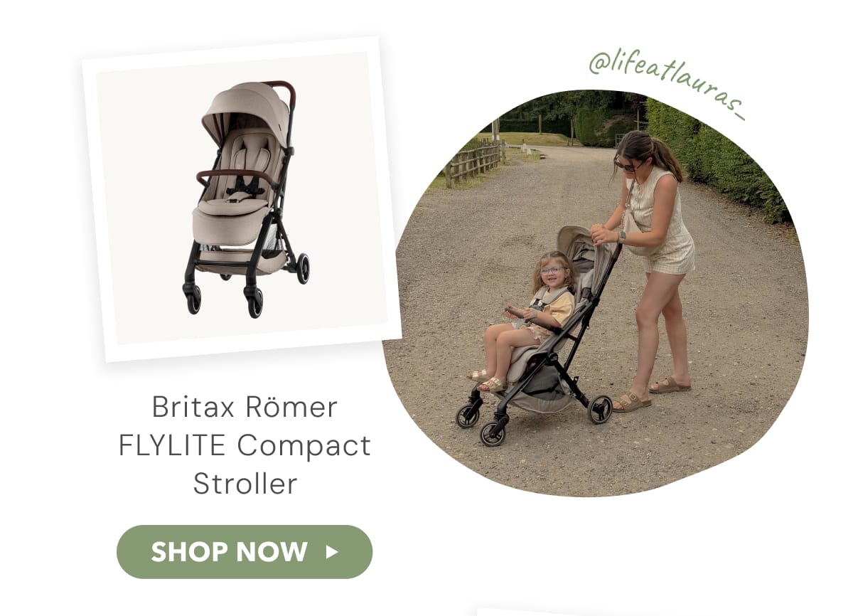 @lifeatlauras_ - Brixtax Romer FLYLITE Compact Stroller