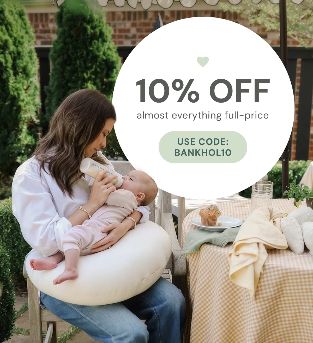 10% OFF almost everything full-price this weekend - USE CODE: BANKHOL10