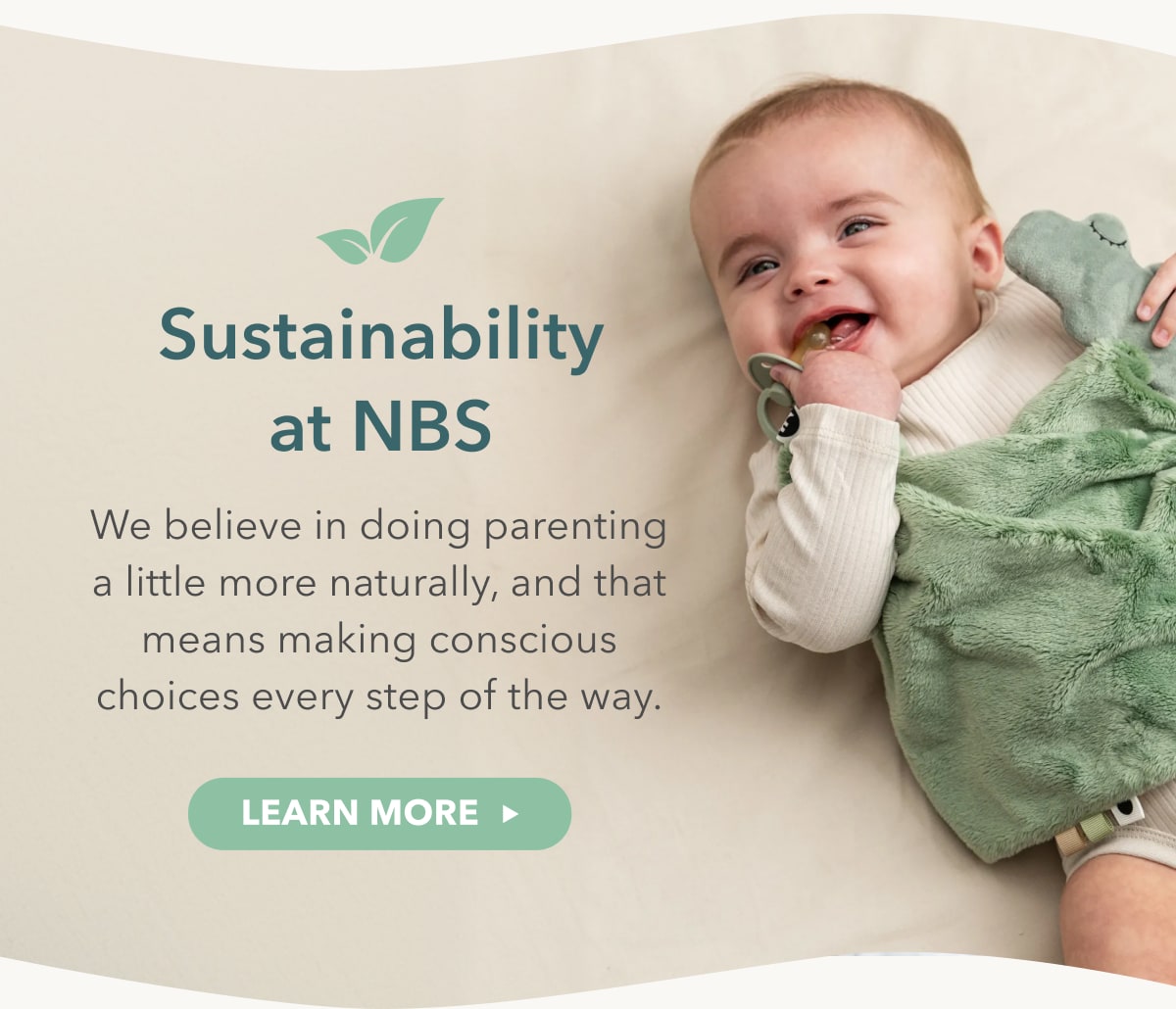 Sustainability at NBS - LEARN MORE 