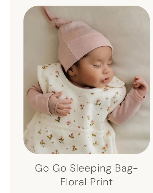 Go Go Sleeping bag - Floral Print