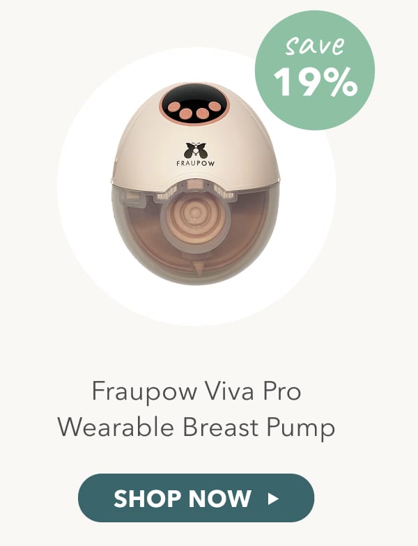 SAVE 19% Fraupow Viva Pro Wearable Hands-Free Breast Pump - SHOP NOW