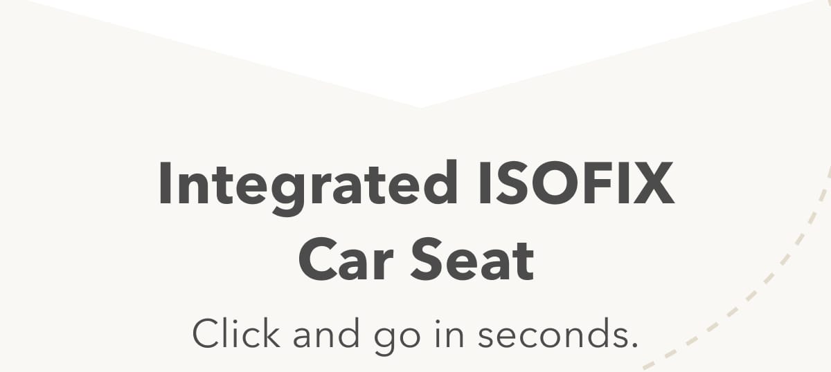 Integrated ISOFIX Car Seat