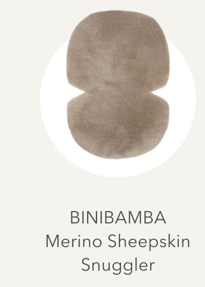 Binibamba Merino Sheepskin Snuggler