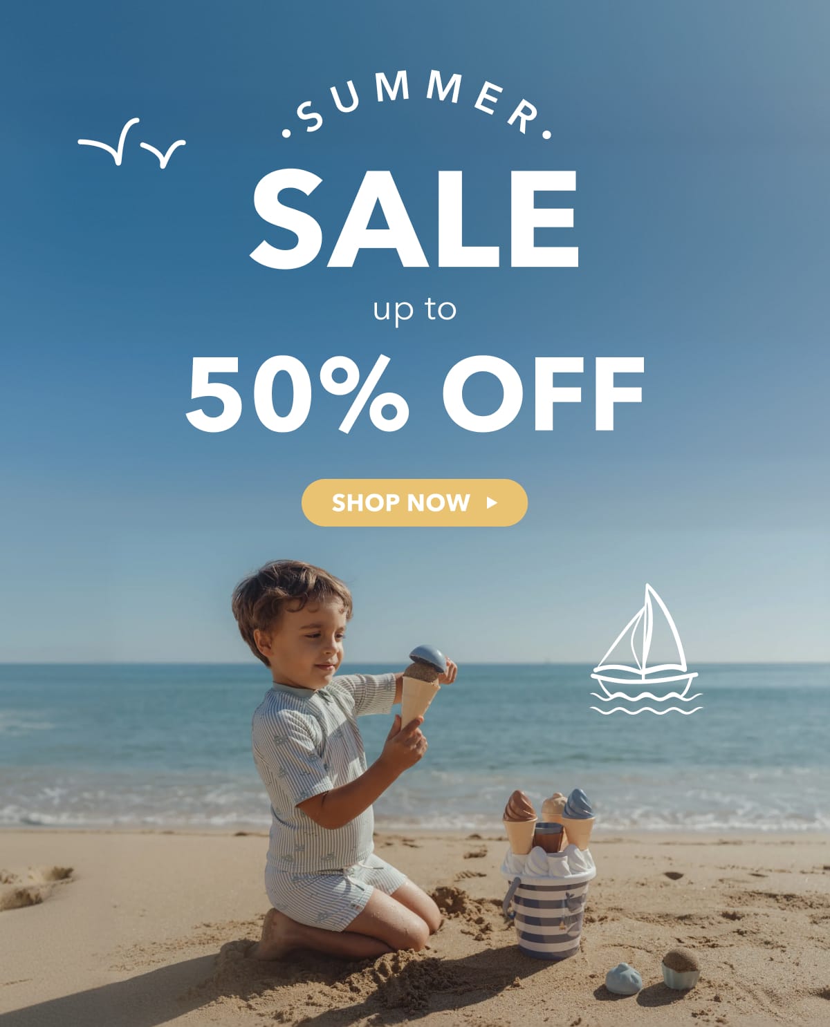 Summer Sale - up to 50% off - SHOP NOW 