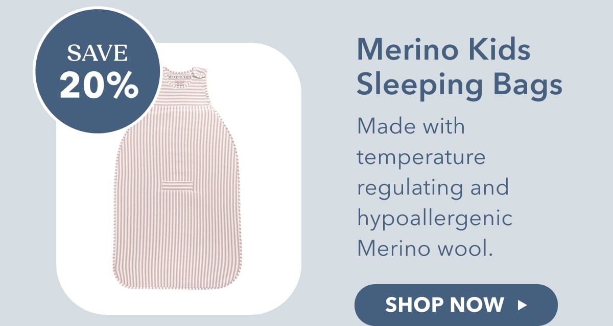 Merino Kids Sleeping Bags