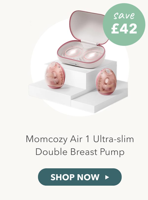 SAVE £42 Momcozy Air 1 Ultra-slim Double Breast Pump - SHOP NOW