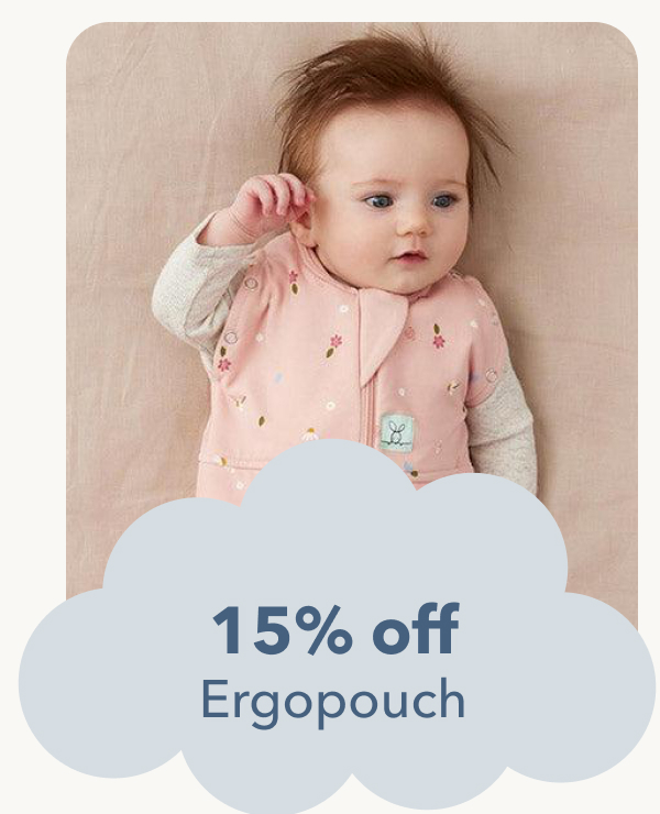 15% off Ergopouch