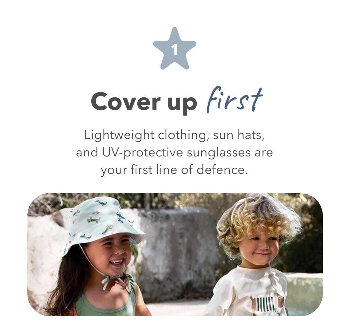 Cover up first 
