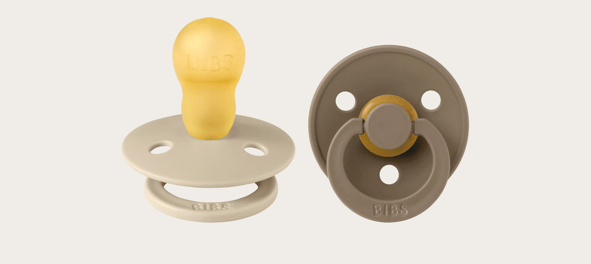 BIBS pacifier range GIF