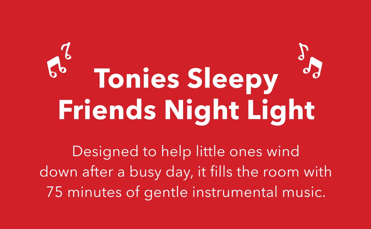 Tonies Sleepy Friends Night Light