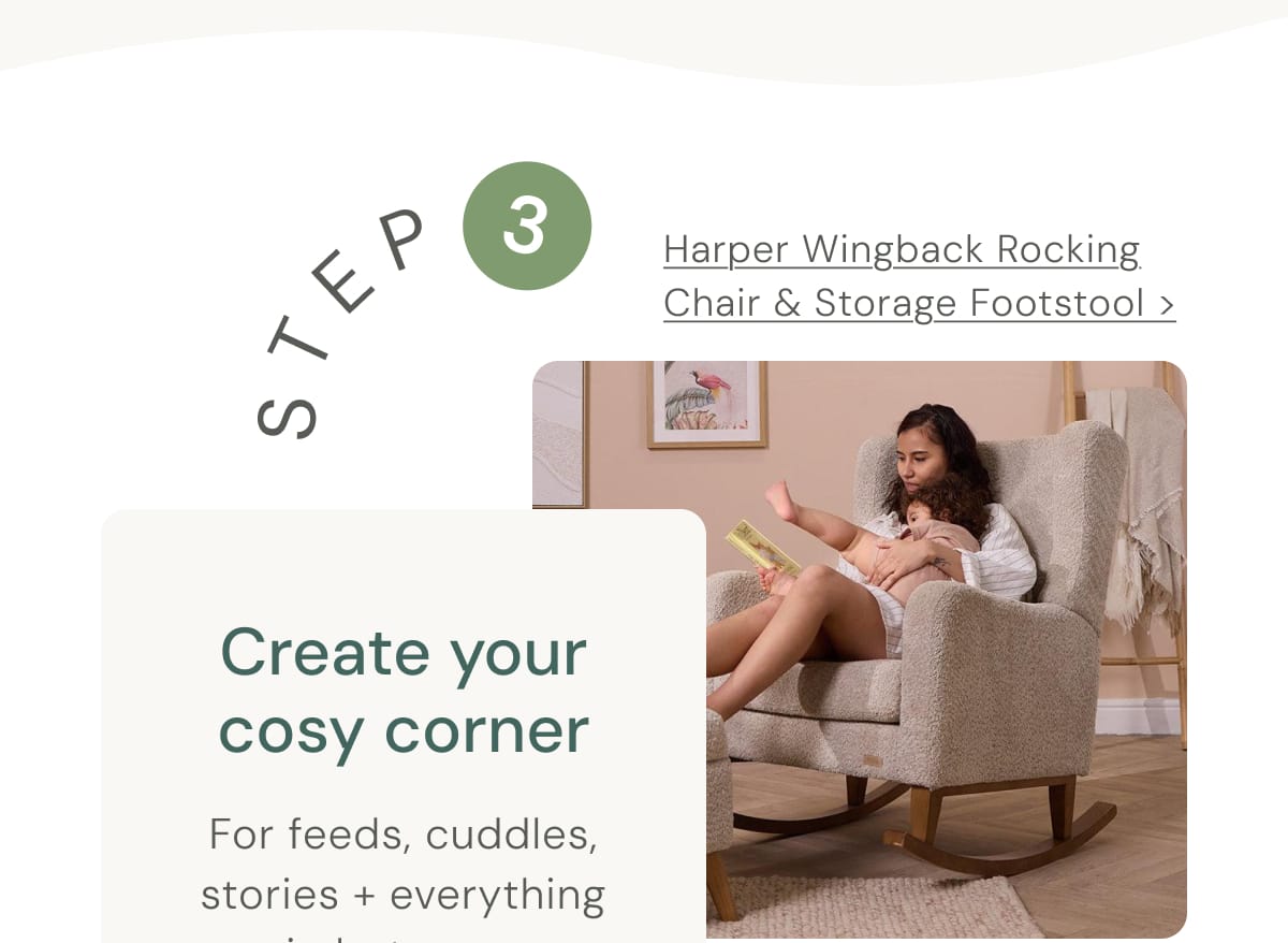 Step 3 - Create your cosy corner