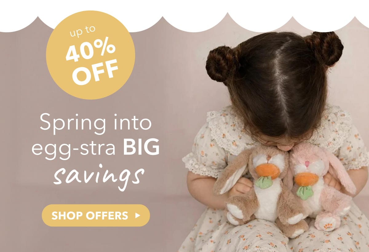 up to 40% off Sprint into egg-stra BIG savings - SHOP OFFERS