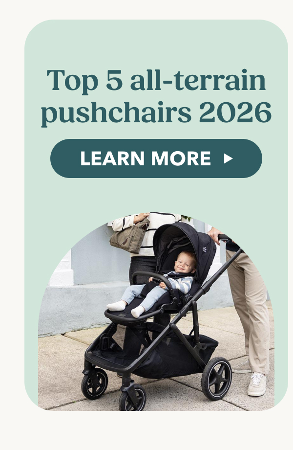Top 5 all-terrain pushchairs 2026