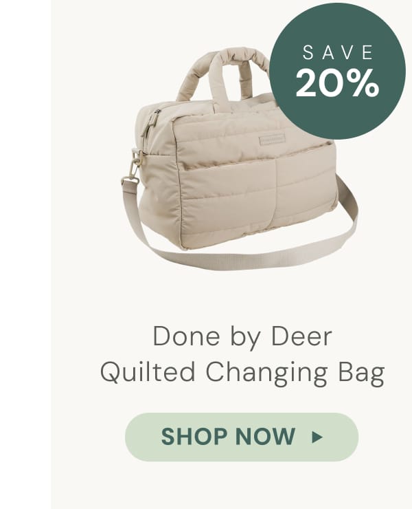 Done by Deer Quilted Changing Bag - SHOP NOW