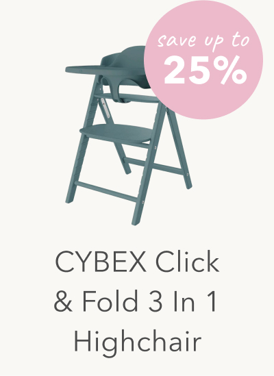 CYBEX Click & Fold 3 in 1 Highchair
