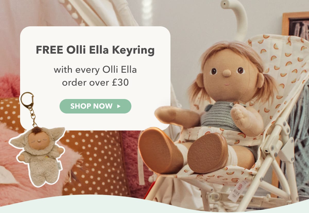 FREE Olli Ella Keyring with Every Olli Ella Order Over £30 - SHOP NOW