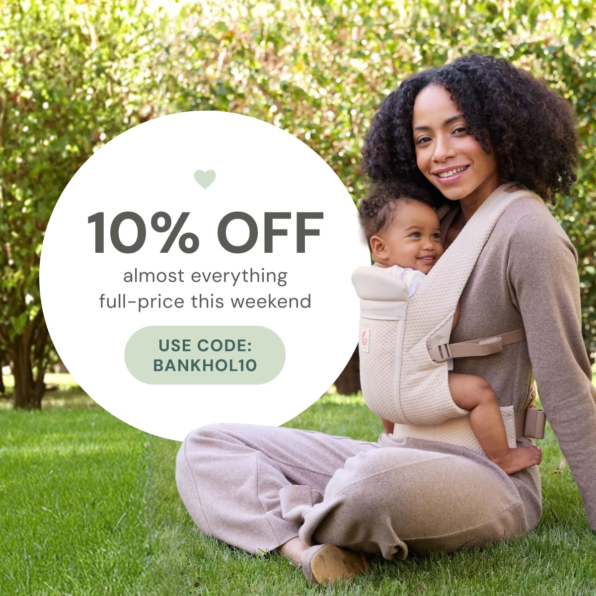 10% OFF almost everything full-price this weekend - USE CODE: BANKHOL10