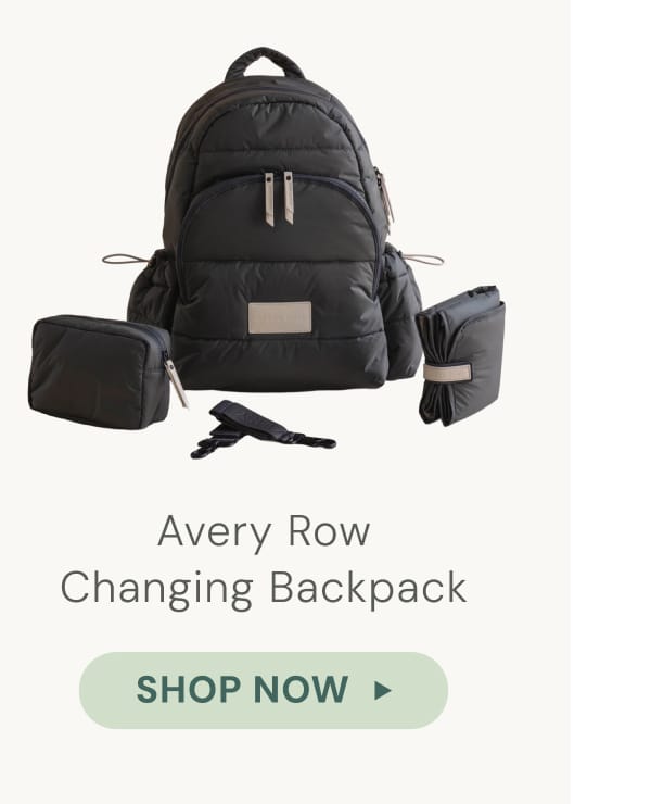 Avery Row Changing Backpack