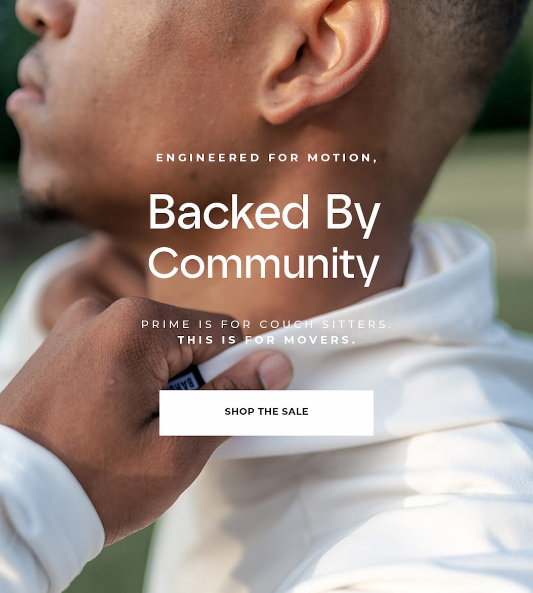 Engineered for motion. Backed by community. Prime is for couch sitters. This is for movers.