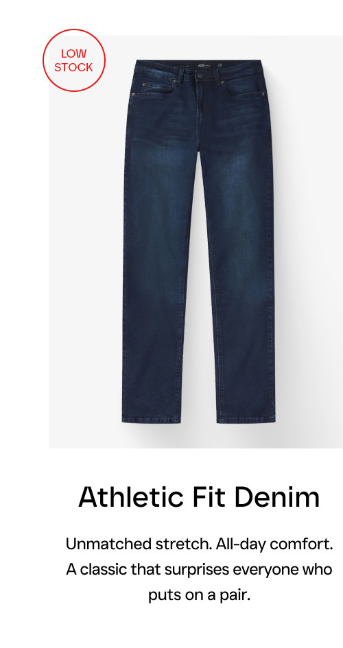 Athletic Fit Denim