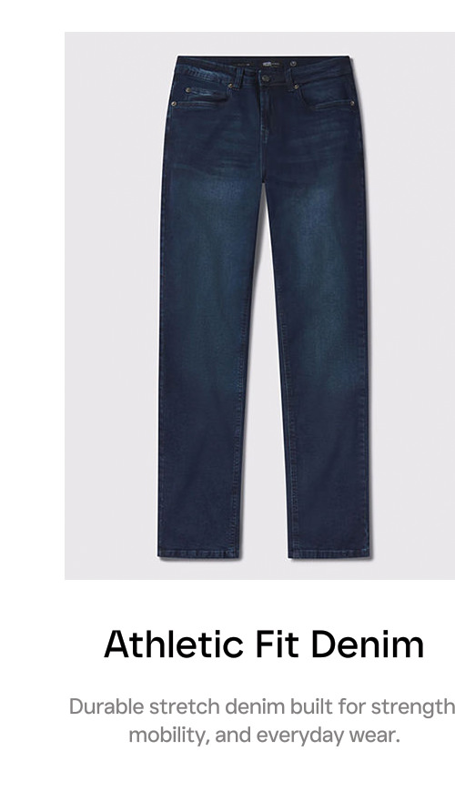 Athletic Fit Denim
