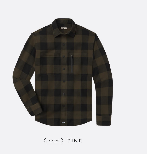 The Frontier Flannel in Pine