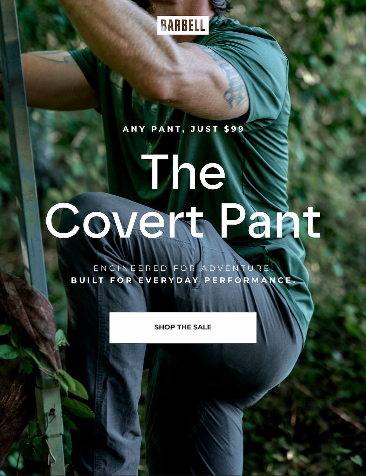 THE COVERT PANT | Only $99 For A Limited Time Only