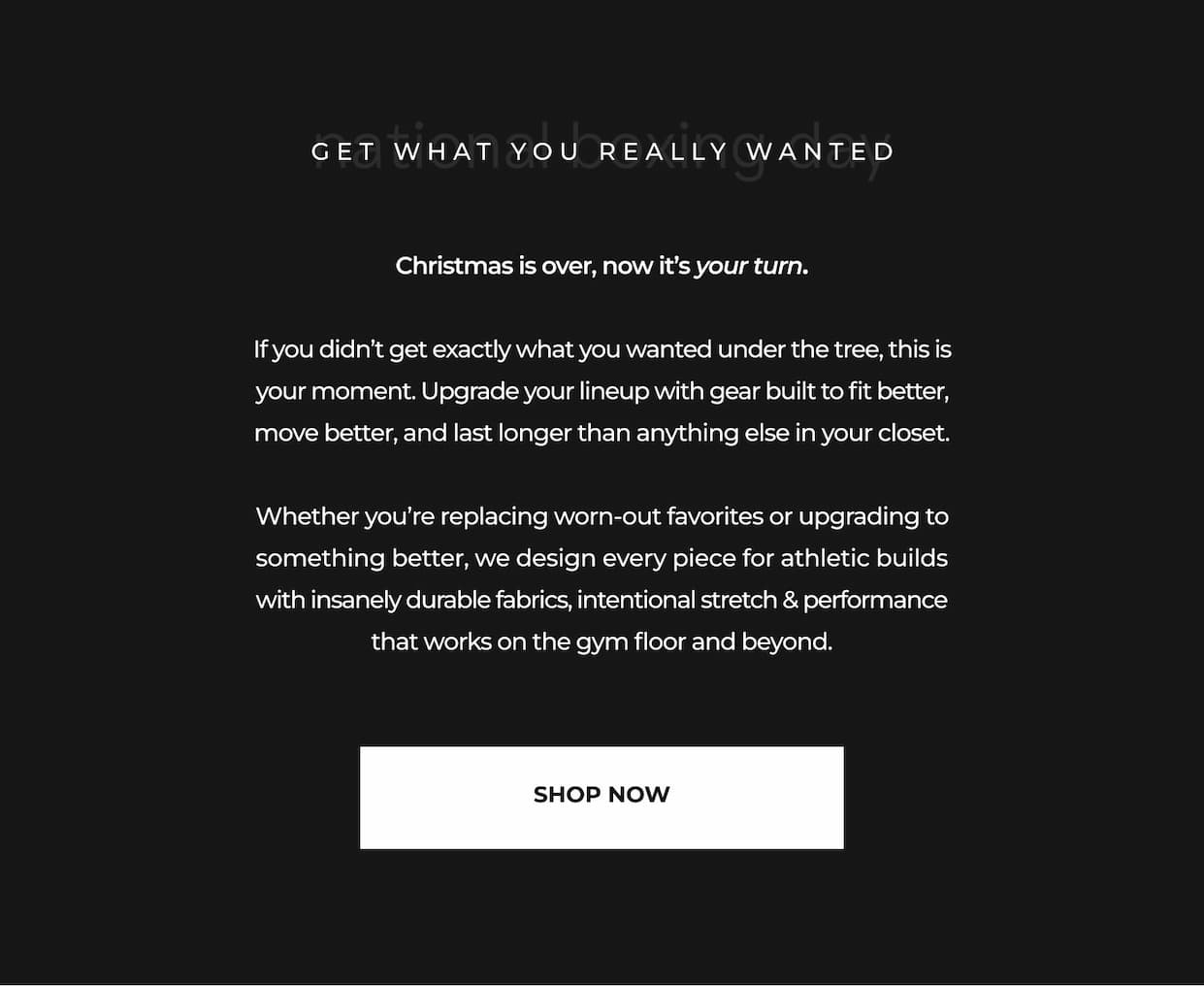 Get What You Really Wanted