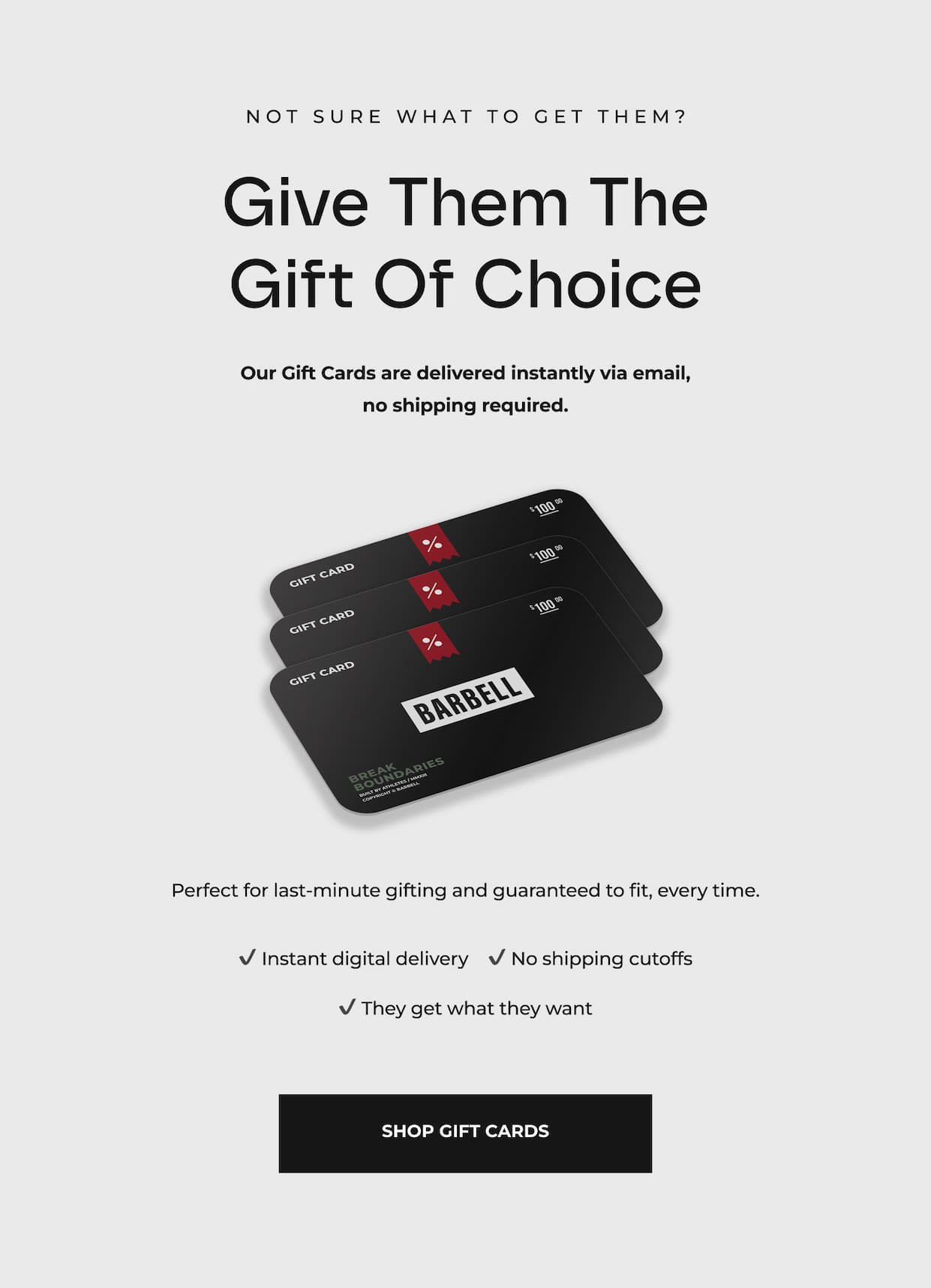 Shop Gift Cards with digital delivery.