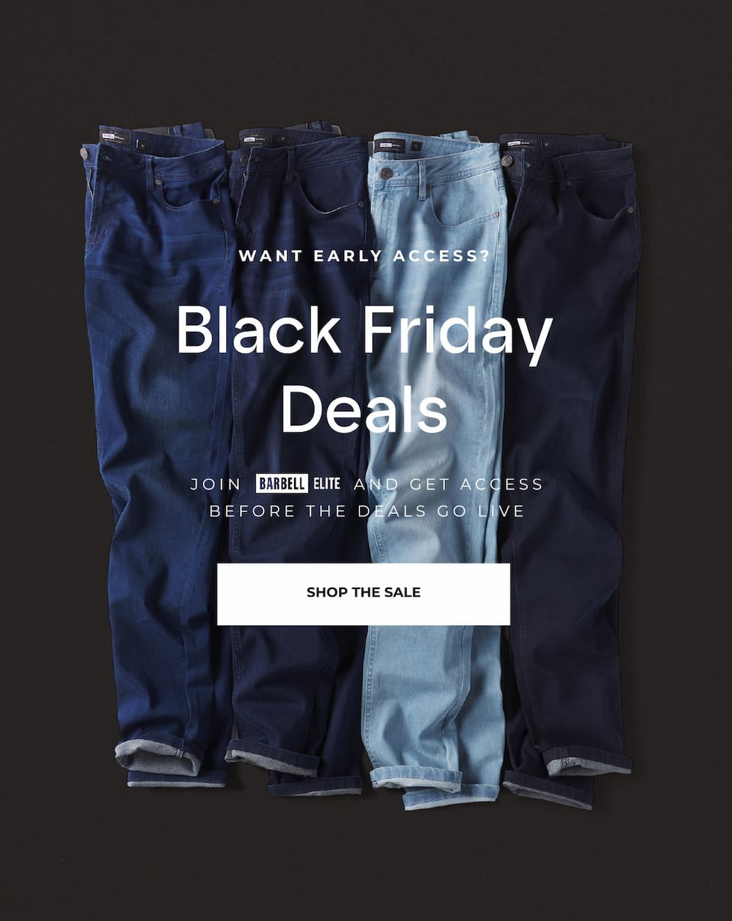 Want early access to Black Friday Deals? Join Barbell Elite and get access before the deals go live.