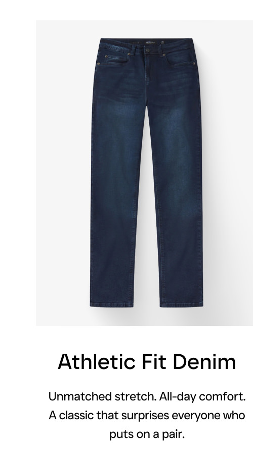 Athletic Fit Denim