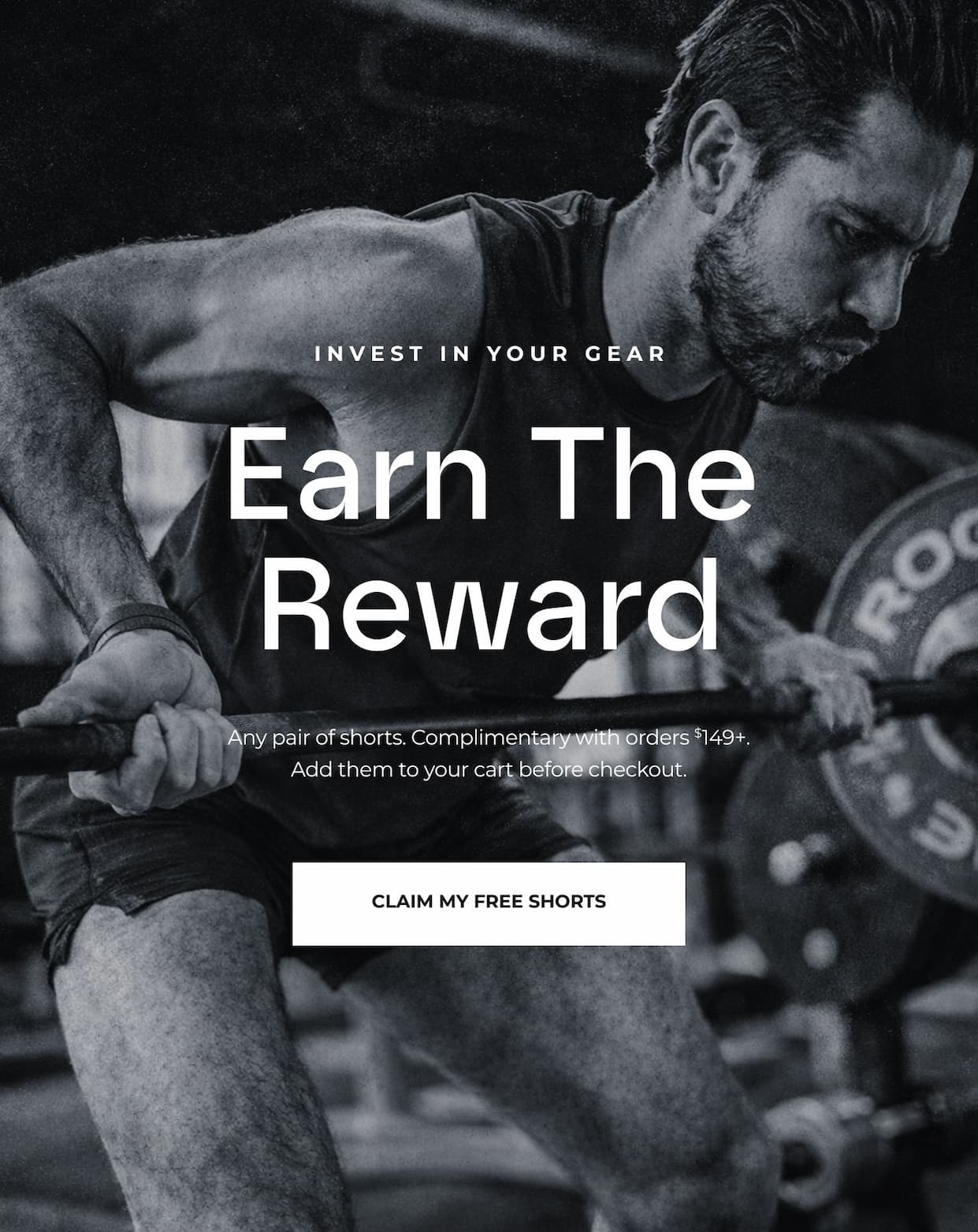 Invest In Your Gear. Earn The Reward.