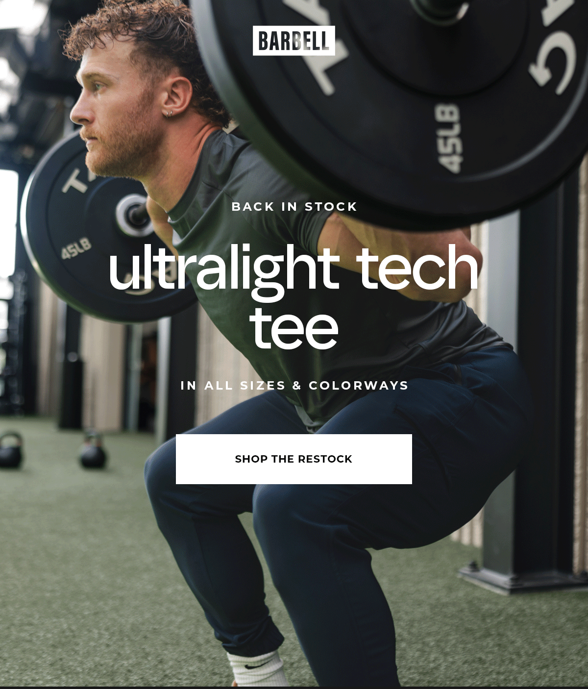 BACK IN STOCK | Ultralight Tech Tees