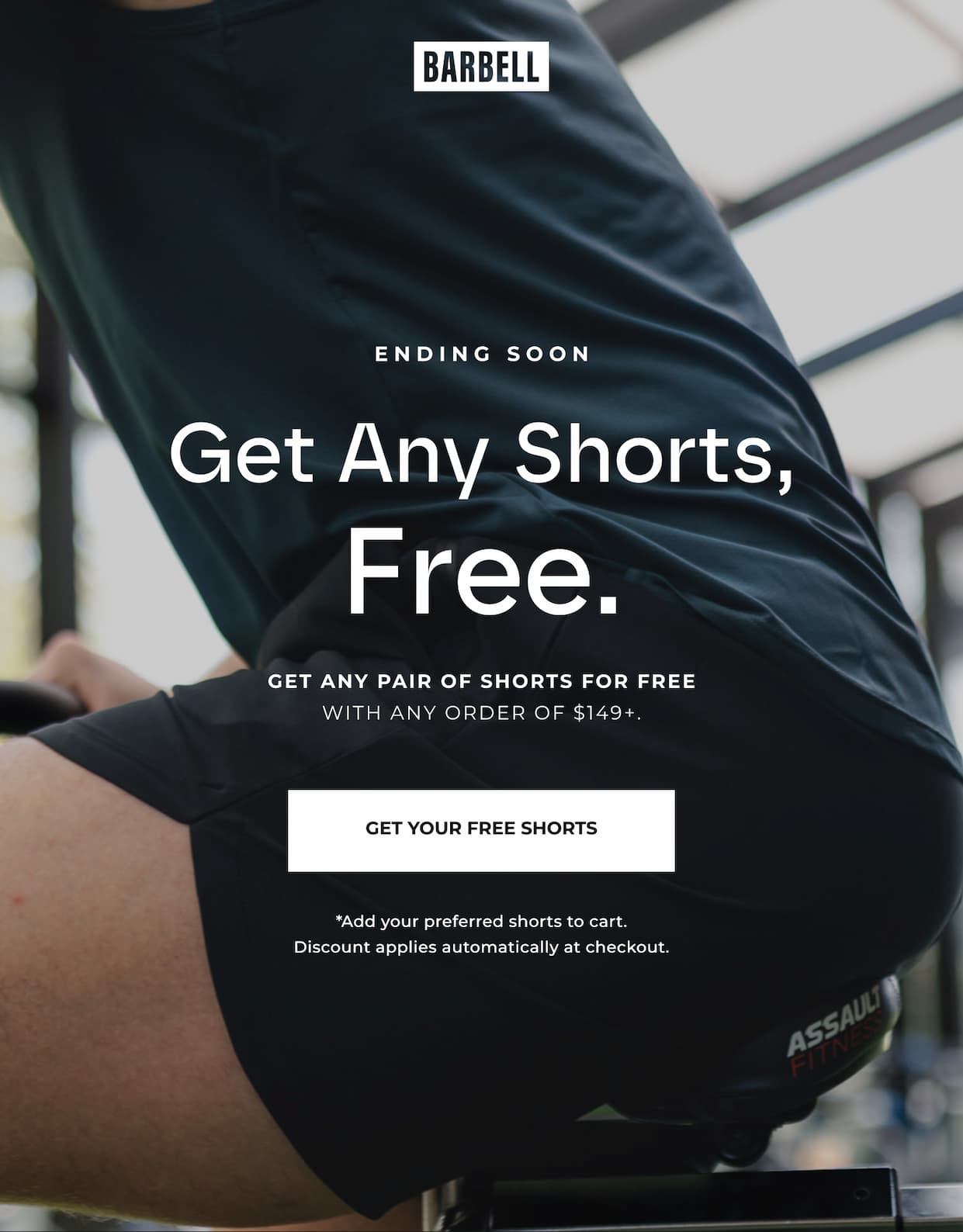ENDING SOON | Any Short Free On Orders $149+