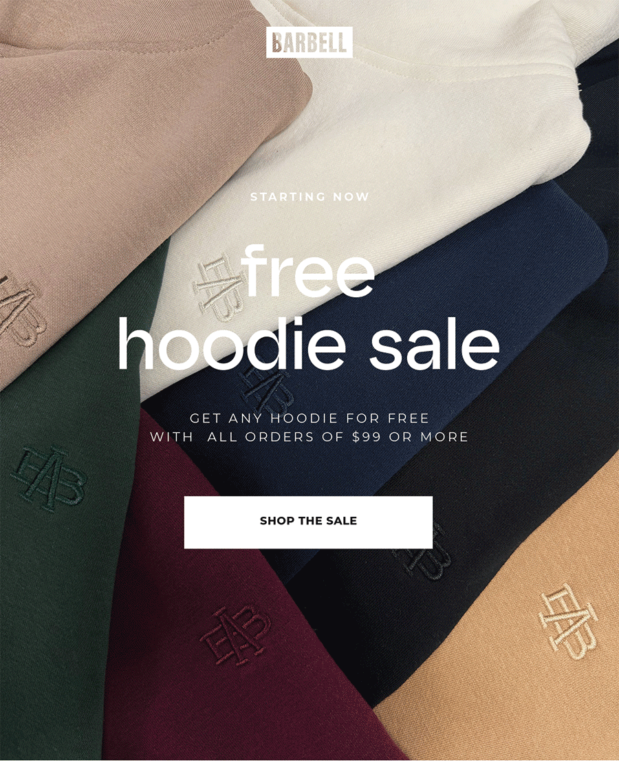 STARTING NOW | Get A FREE Hoodie