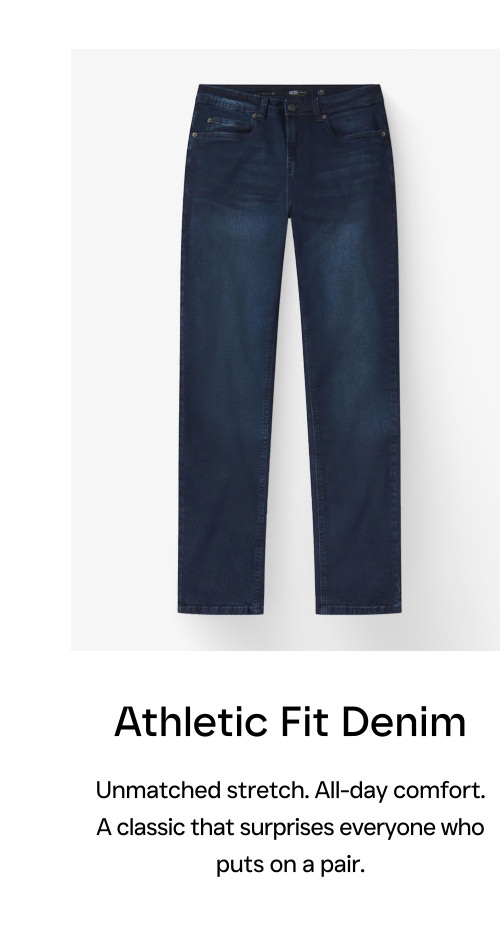 Athletic Fit Denim