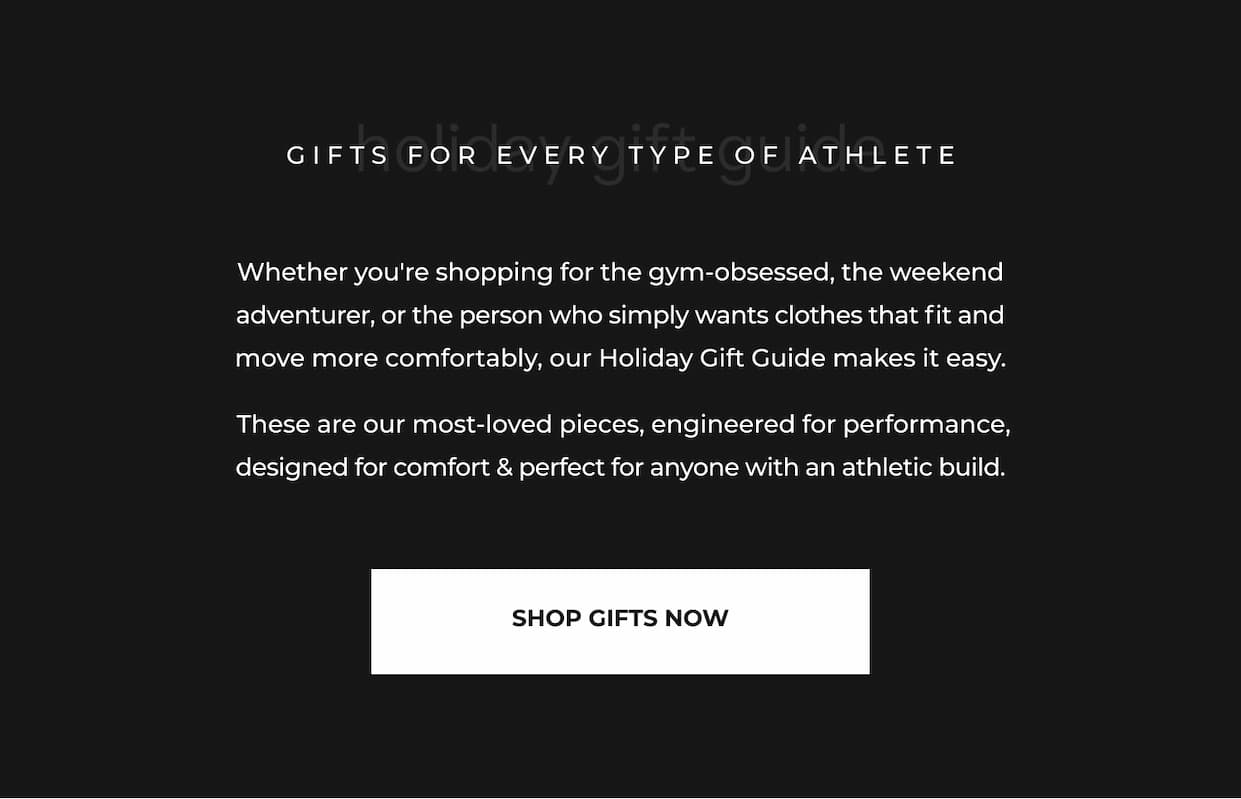 Gifts for every type of athlete