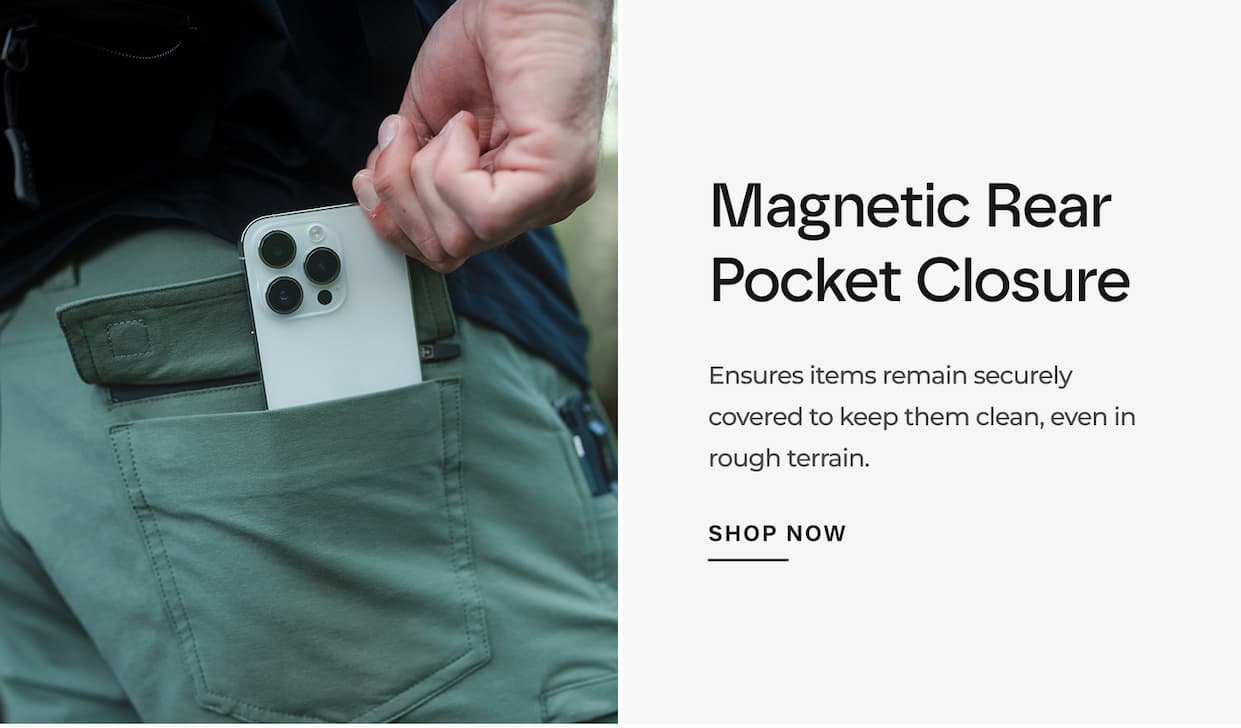 Magnetic Rear Pocket Closure