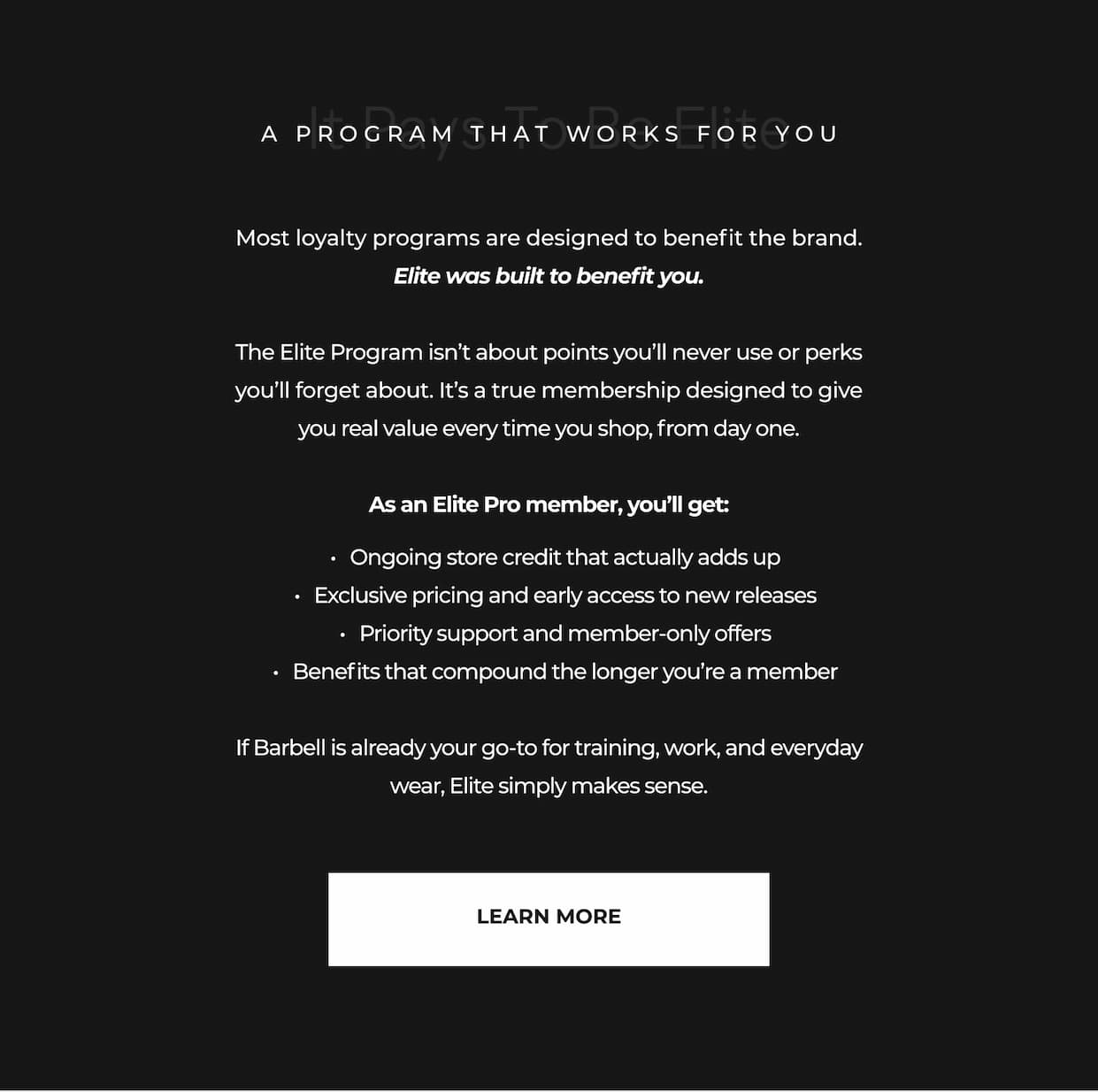 Learn More About Elite